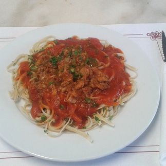Bikain Jatetxea espaguetis